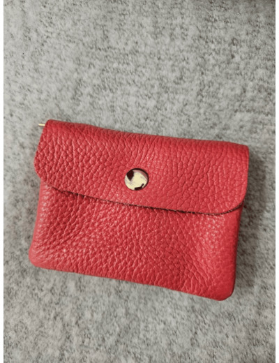 Petit porte monnaie en cuir