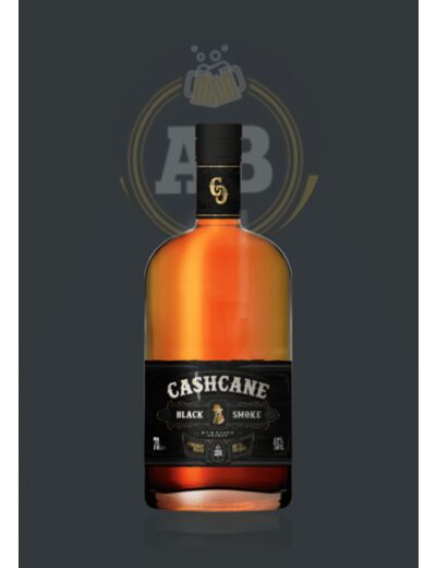 RHUM CASHCANE BLACK SMOKE 70CL 45°