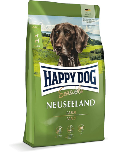 Happy Dog Croquettes Supreme Nouvelle-Zélande Agneau et Riz Sensitive 1 kg 1 kg (Lot de 1)