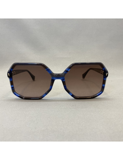 Lunettes de Soleil Femme Kelly De la Marque Gigi Studios Coloris Ecaille Bleue