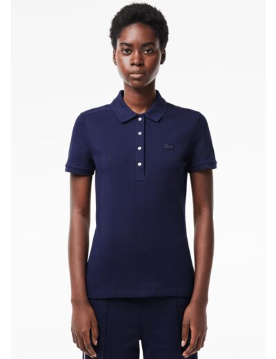 Polo femme Lacoste marine