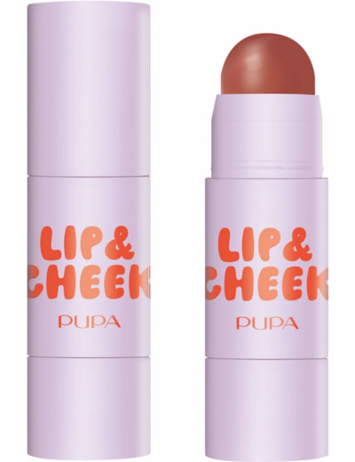 Stick  Lip & Cheek Stick Visage Blush & Baume Lèvres Hot Cookie 001 Pupa.Algue Marine.