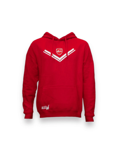 HOODIE CAPUCHE ROUGE VAFC