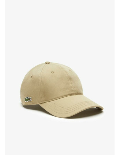 Casquette Lacoste beige