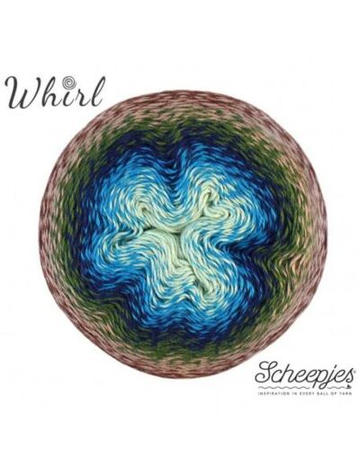 Scheepjes Whirl 1x1000m - 774 Matcha Caramel Salé