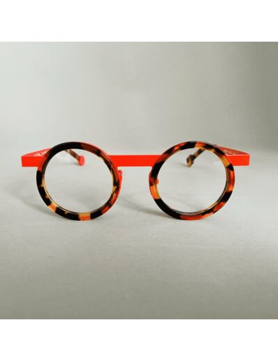 Lunettes de Vue Enfant Be Gipsy de la Marque Mini Be Coloris Ecaille Rouge