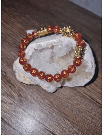 Bracelet feng shui en pierres naturelles