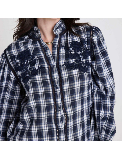 CHEMISE KIMMY BLUE - LOUIZON