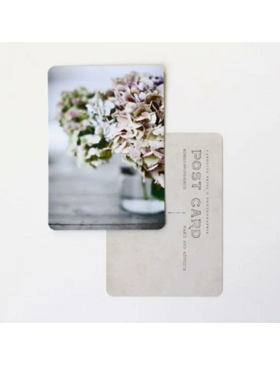 CARTE POSTALE HORTENSIAS