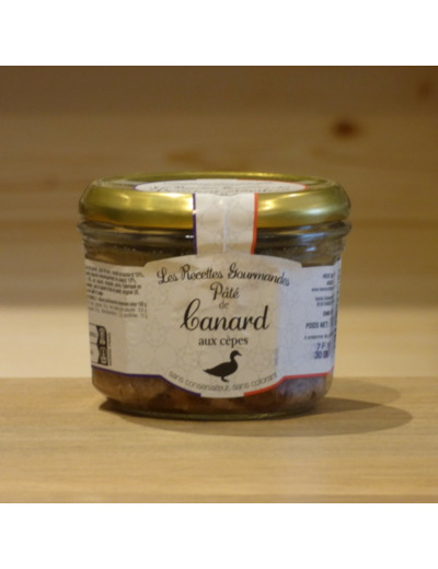 Pâté de canard aux cèpes 180 g