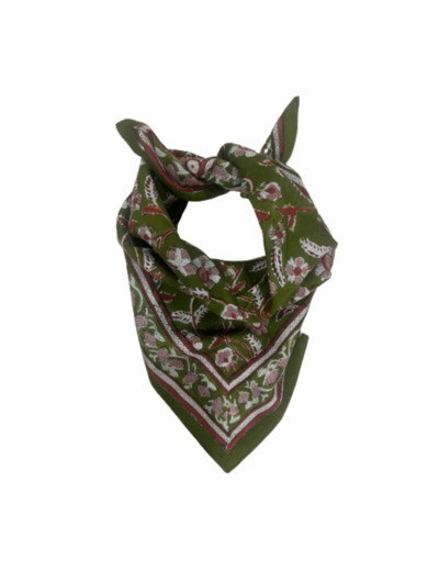 PETIT FOULARD DEHLI MENTHE