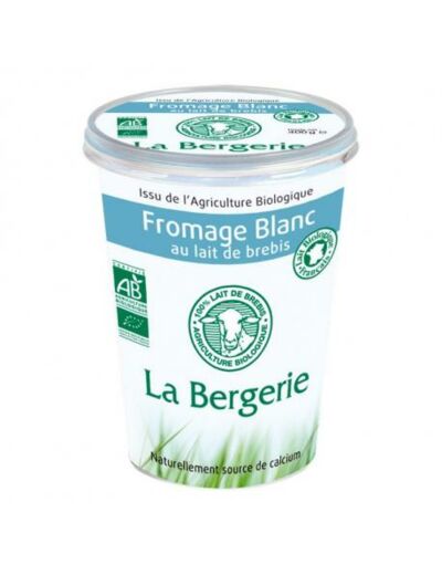 Fromage blanc brebis nature 400g - Abc Bio