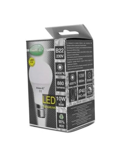 Ampoule LED B22 Bulb 10W 4000°K