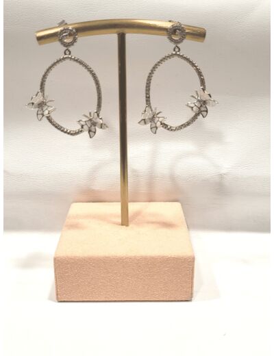 Boucles d'oreille Papillons