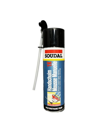 Soudal - Mousse polyuréthane manuelle 500mL