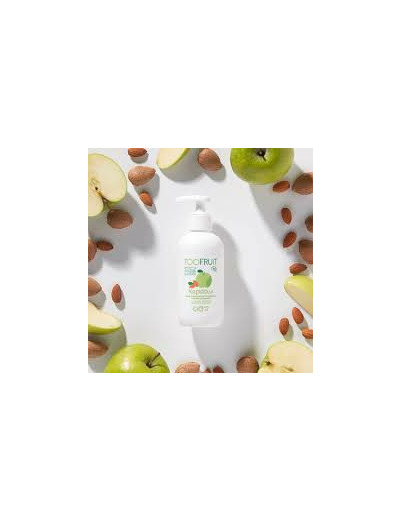 TOOFRUIT Kapidoux pomme - amande shampoing légèreté dermo-apaisant pour enfant,sans silicones, pomme amande - Algue Marine.