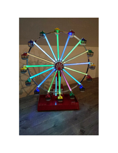 Grande roue lumineuse - Zen Deco