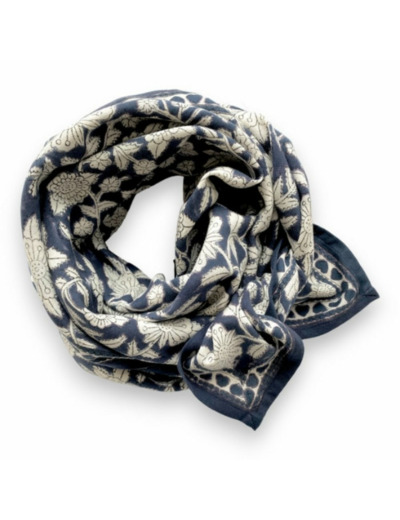 BIG FOULARD LATIKA COEUR ORAGE