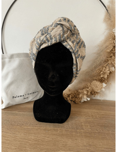 Turban Jacquard Ecru