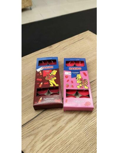 Chauffe plat haribo cocoa cherry ou fraise