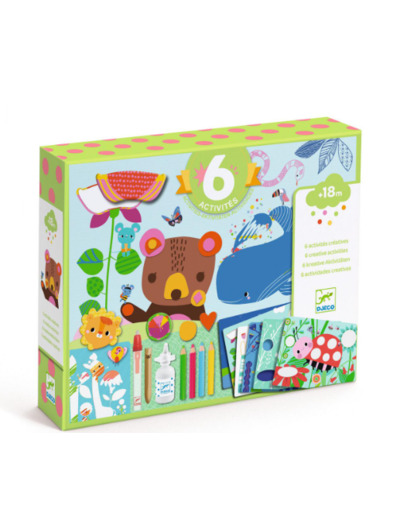 Coffret multi-activités pour les petits - La souris et ses amis