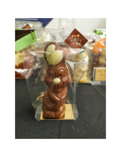 Petit lapin de Pâques en chocolat - Au tour du chocolat