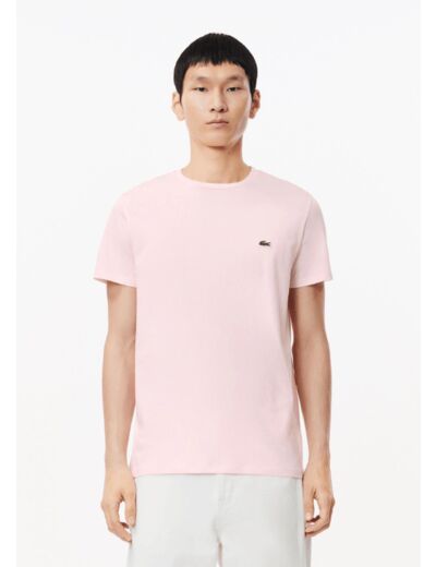 T-shirt Lacoste rose clair