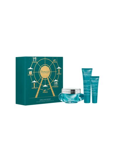 Coffret Spiruline Boost visage Thalgo.