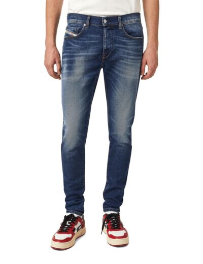 Jeans slim D-strukt Diesel bleu moyen stretch