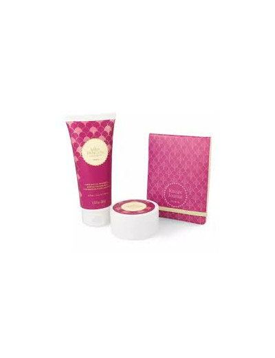 Coffret lait de douche et crème illuminatrice pour le corps Thé vert Miss princesse Pupa-Algue Marine.