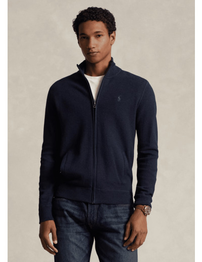 Gilet zippé Ralph Lauren marine