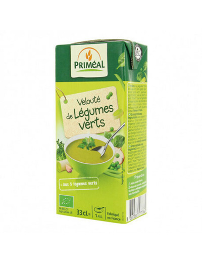 velouté de légumes verts Bio Priméal