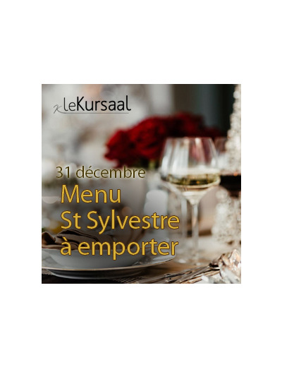 Menu gastronomique - 31 décembre - à emporter