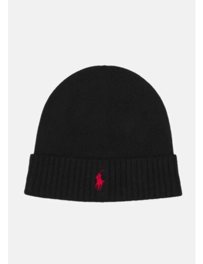 Bonnet Ralph Lauren noir