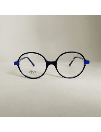 Lunettes de Vue Liesse de la Marque Lafont Coloris Noir / Bleu