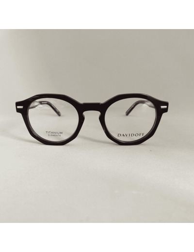 Lunettes De Vue DAP 135 De la Marque DavidOff Coloris Noir Bordeau