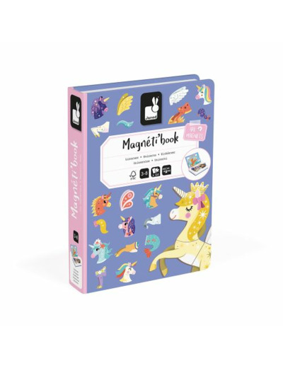 MAGNETI BOOK LICORNES Maman et Bébé La FERE