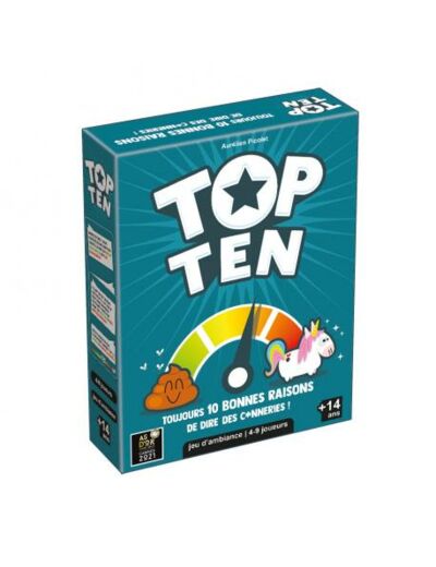 Top ten - Jeu de société - Farfadet joueur