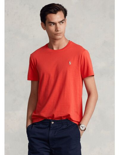 T-Shirt Ralph Lauren ajusté orange en jersey