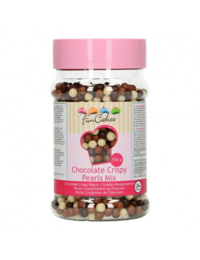 Perles croustillantes mix chocolat  155GR - Patiss&vous