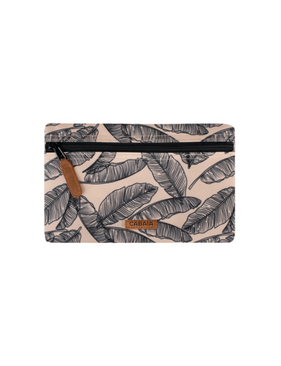 Pochette interchangeable à motifs Cabaïa beige