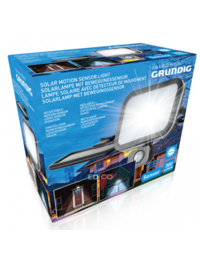 Lampe solaire avec détecteur de mouvement Grundig