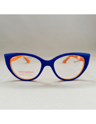 Lunettes de Vue Marylin Femme De la Marque Lafont Coloris Bleu / Orange