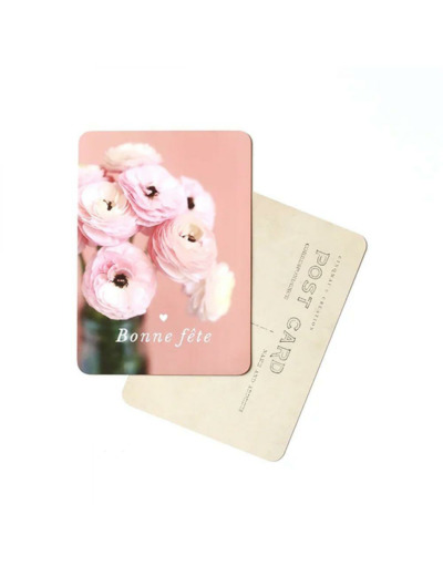 CARTE POSTALE BONNE FETE / RENONCULE - CINQMAI