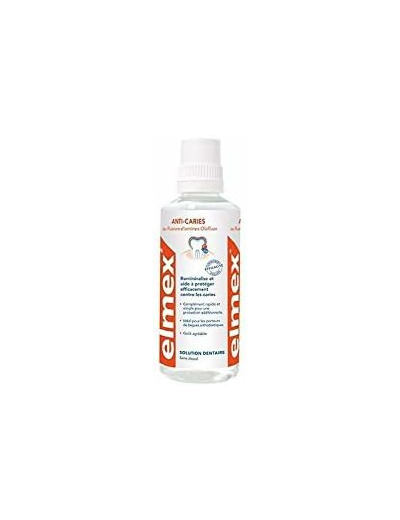 Elmex Solution Dentaire Anti-Caries 400 ml 400 ml (Lot de 1)